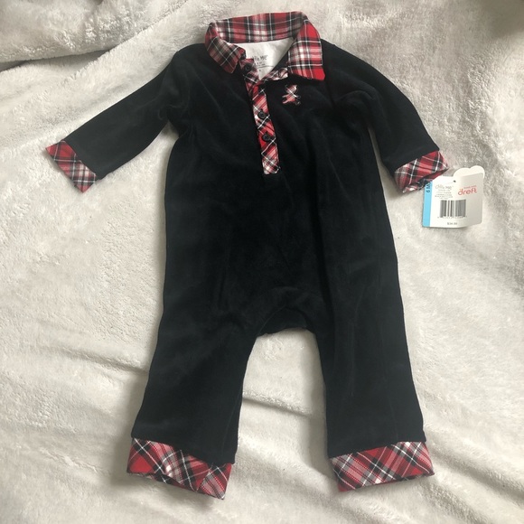 Little Me Other - Little Me Onesie SZ 6 Months Baby Holiday Outfit